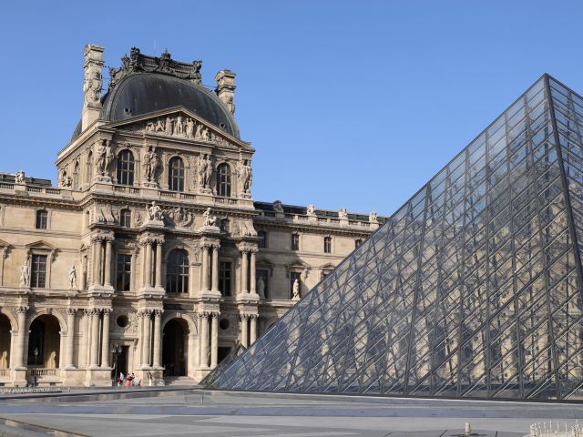 the Louvre Museum in Paris