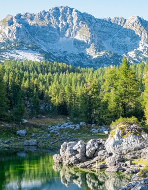 Seven Lakes Valley in Triglav National Park slovenia