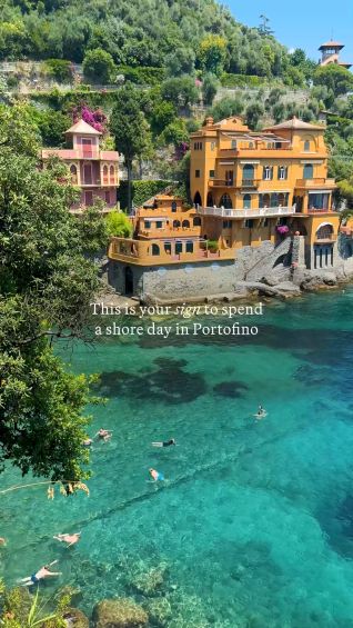This is your sign to spend a shore day in Portofino