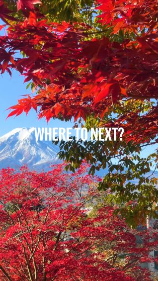Where to Next? Japan