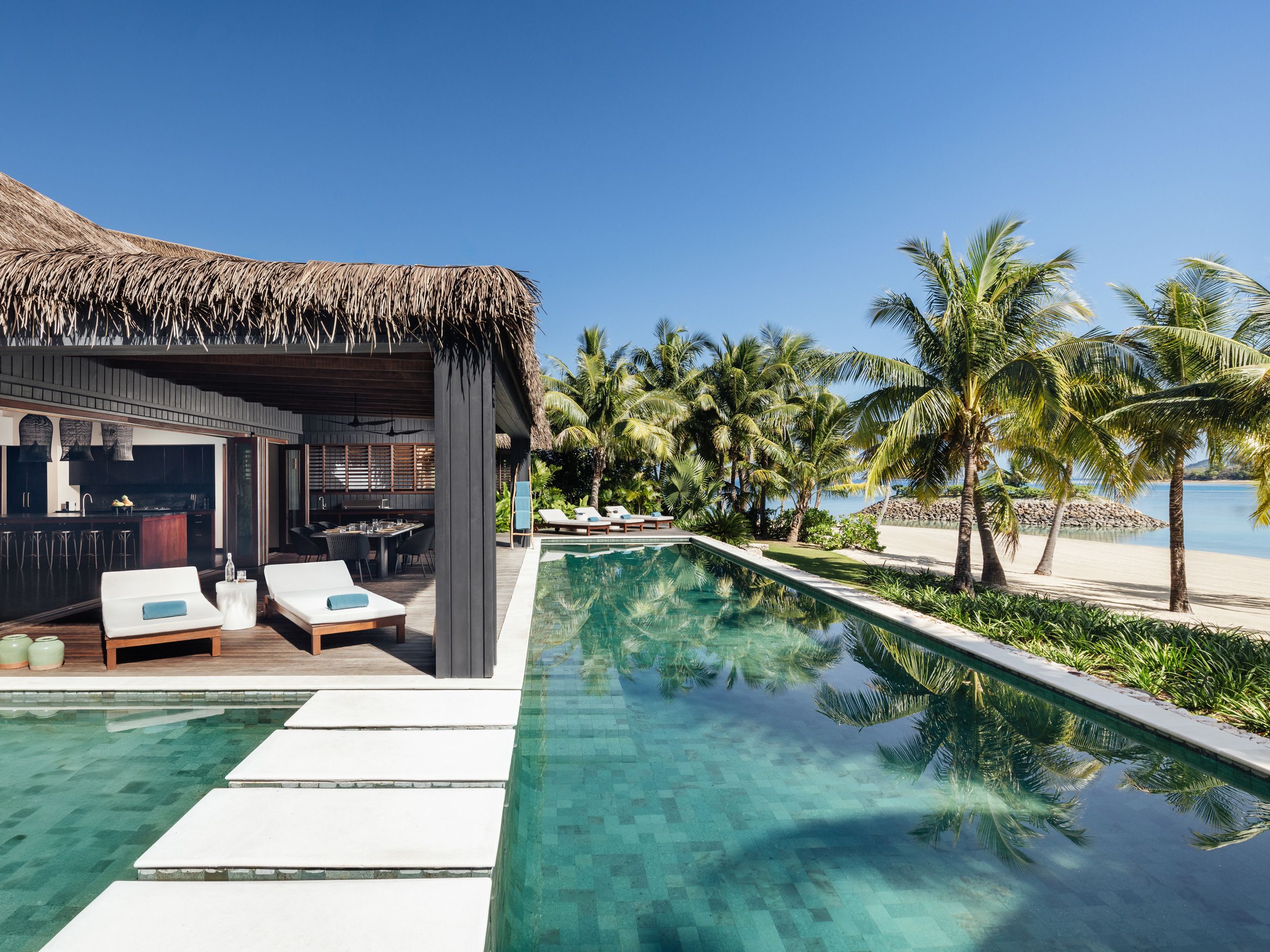 Six Senses Fiji villa with private pool