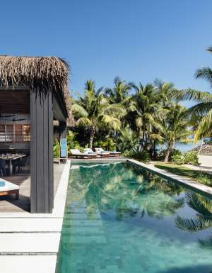 Six Senses Fiji villa with private pool