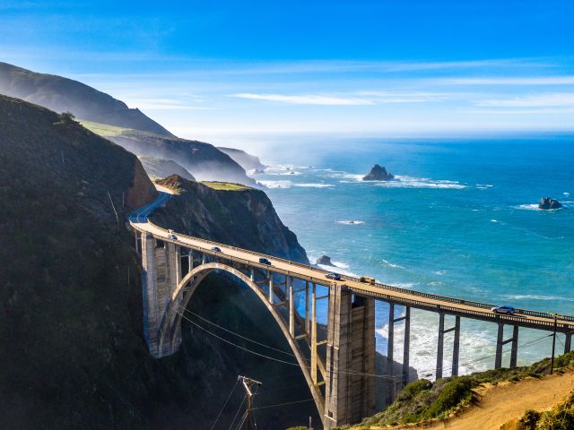 Bixby Creek Bridge in California, USA