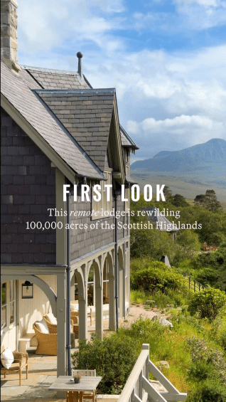 First Look: Inside Scotland’s exclusive rewilding retreat at the frontier of Highland luxury