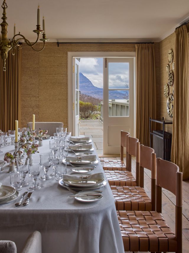 Hope Lodge Scotland dining