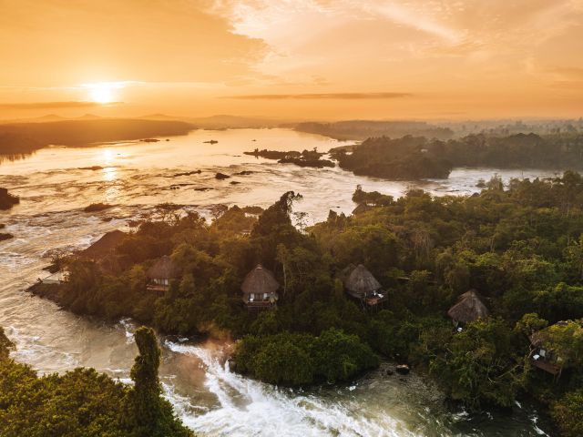 Lemala Wildwaters Lodge, Kalagala Island