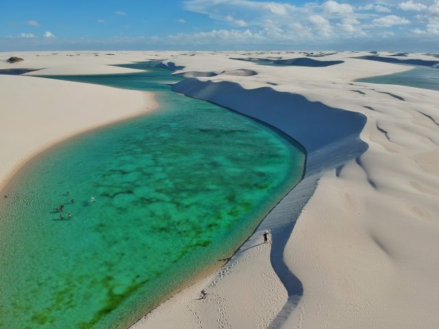 Drone do Paraíso, Lencois Maranhenses National Park, Brazil