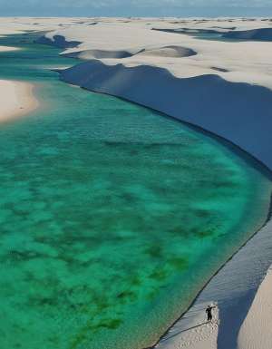 Drone do Paraíso, Lencois Maranhenses National Park, Brazil