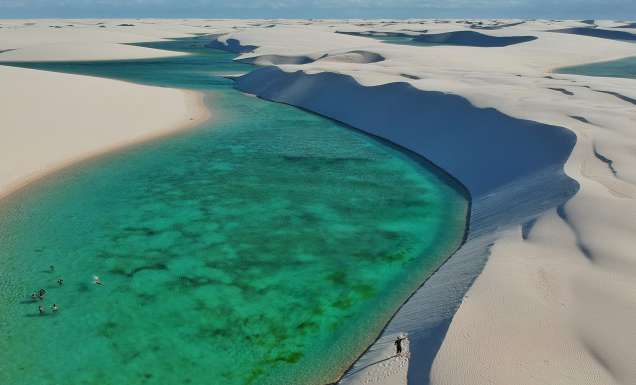 Drone do Paraíso, Lencois Maranhenses National Park, Brazil