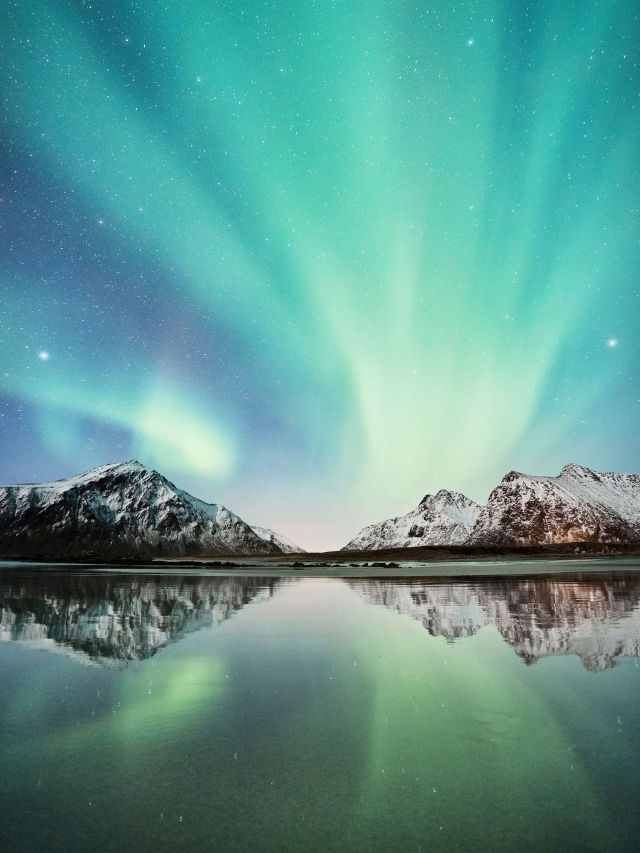 Northern Lights in finnish lapland
