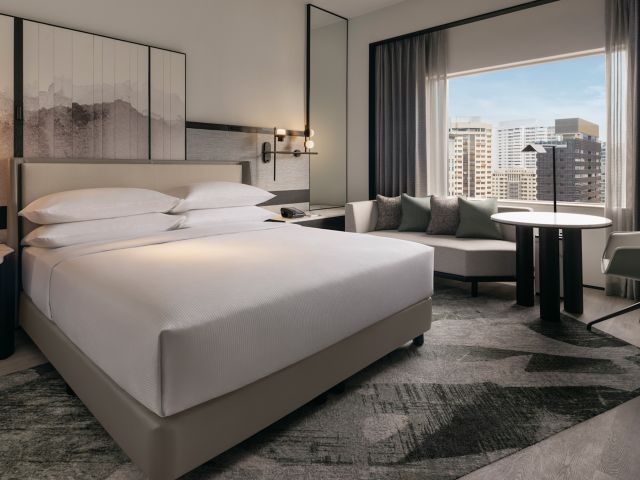 Hilton Singapore Orchard King Room view