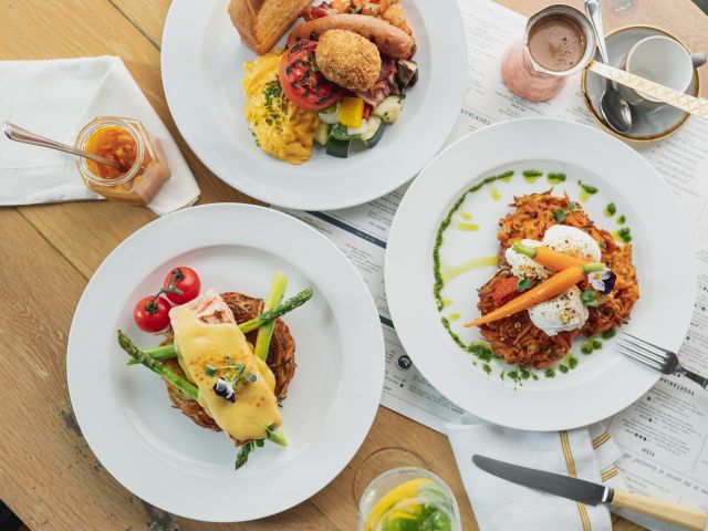 breakfast spread at Wild Honey, Orchard Road, Singapore