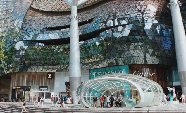 Orchard Road shopping mall, Singapore