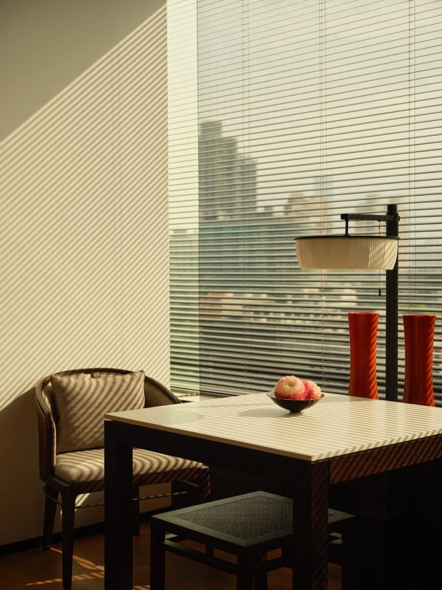 The PuLi Shanghai dining area