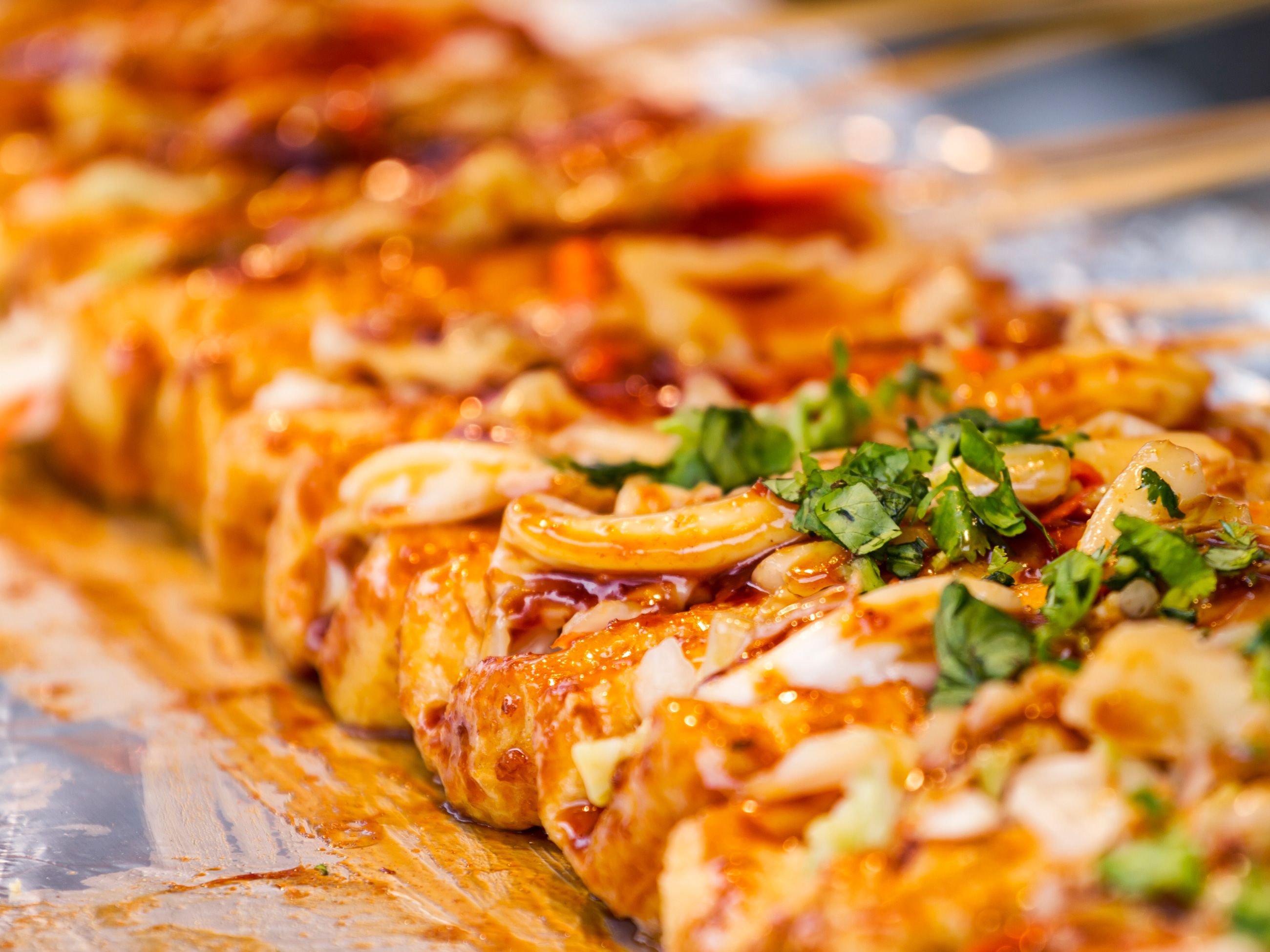 Stinky tofu.