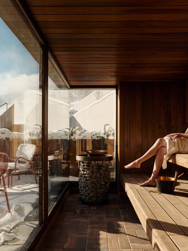 The Brecon in-house sauna