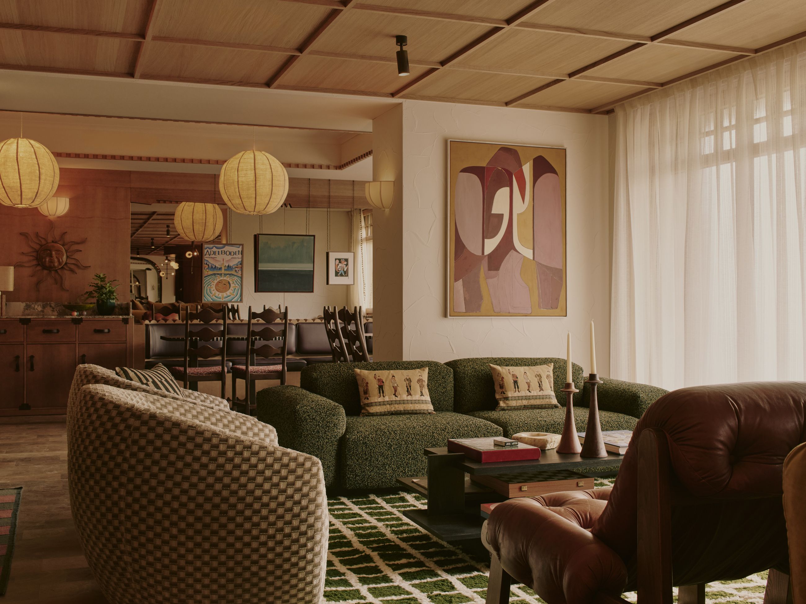 The Brecon common area