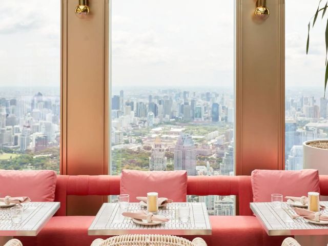 Ojo Bangkok on the 76th floor of The Standard, Bangkok Mahanakhon