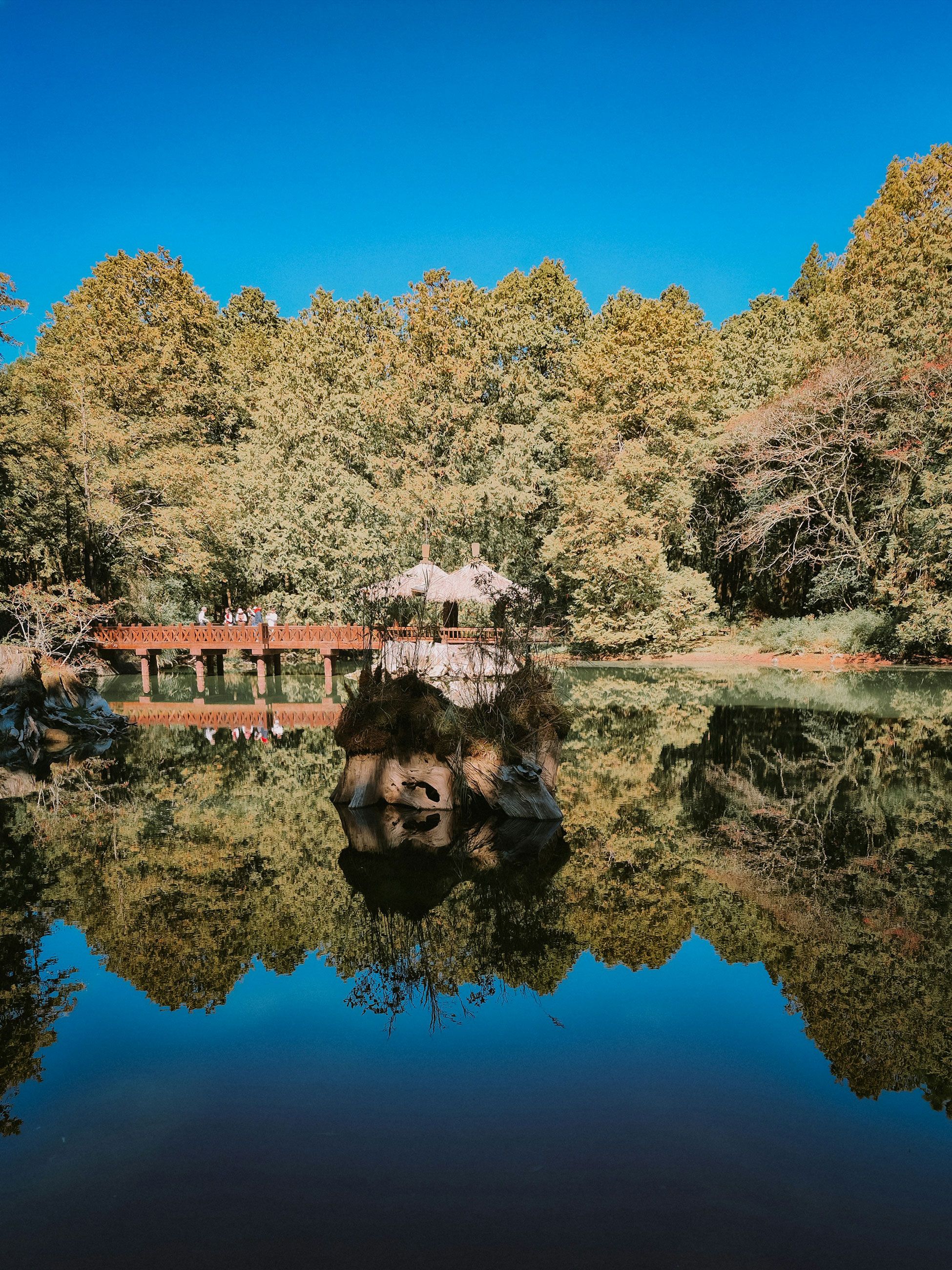 Jiemei (Sister) Lakes inside Alishan National Scenic Area