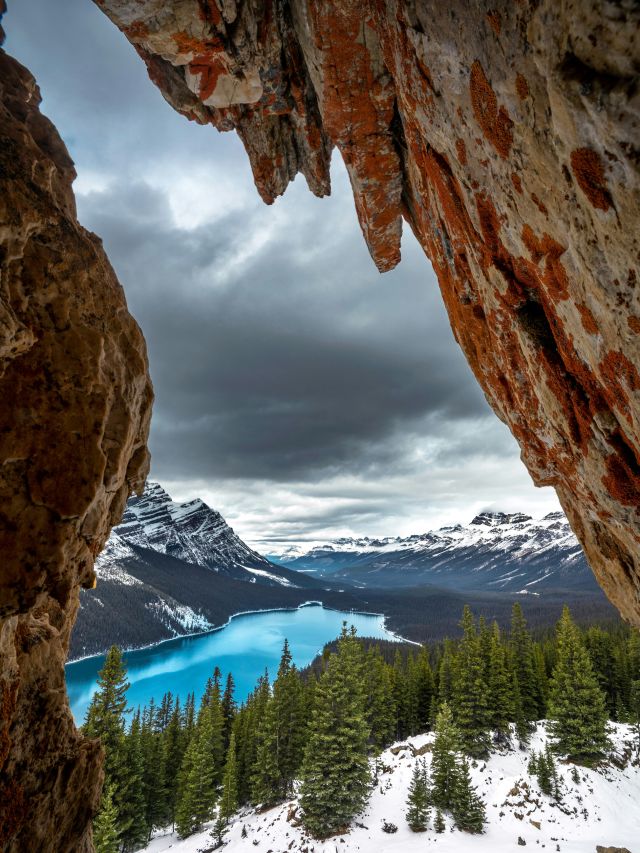 Icefields Parkway in Alberta, Canada
