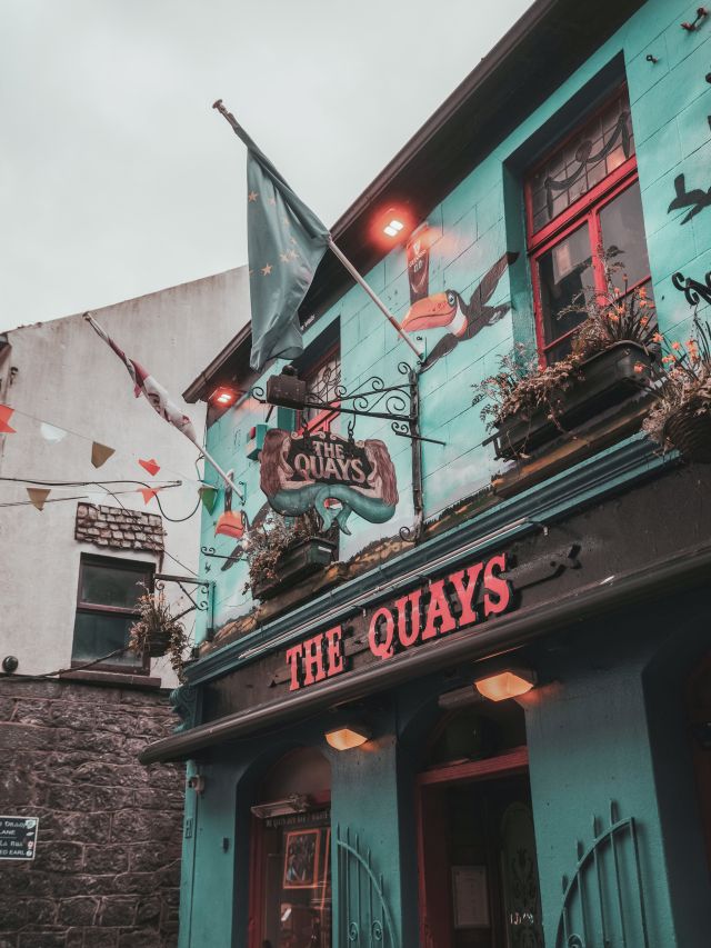 The Quays pub in Galway, Ireland