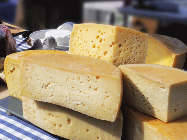 Swiss alps cheese