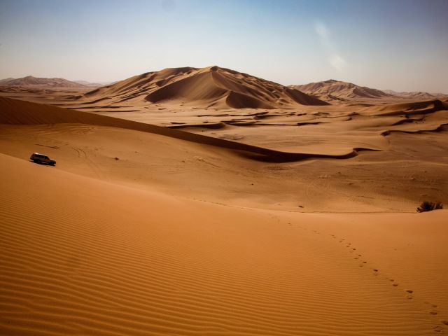 Sand dunes of northern Oman
