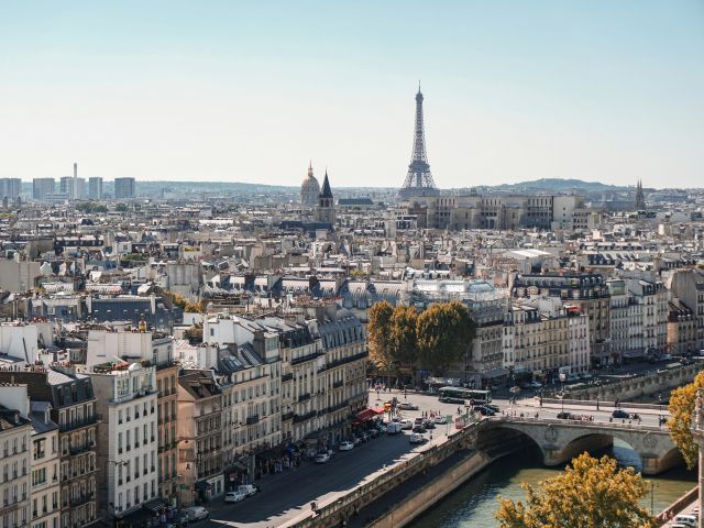 aerial of france to explain the france riots