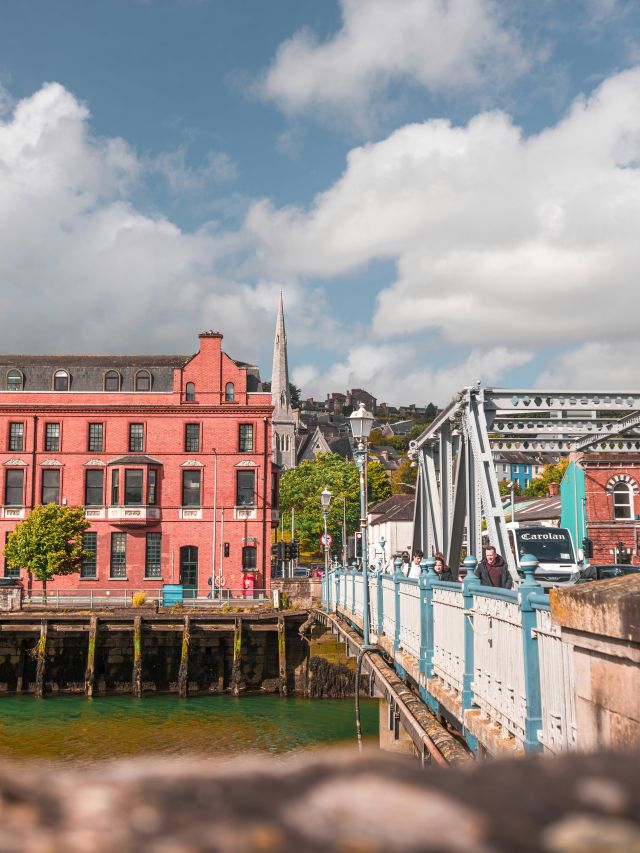 Cork, Ireland, showcasing the city’s unique blend of historic charm, colorful architecture, and natural beauty