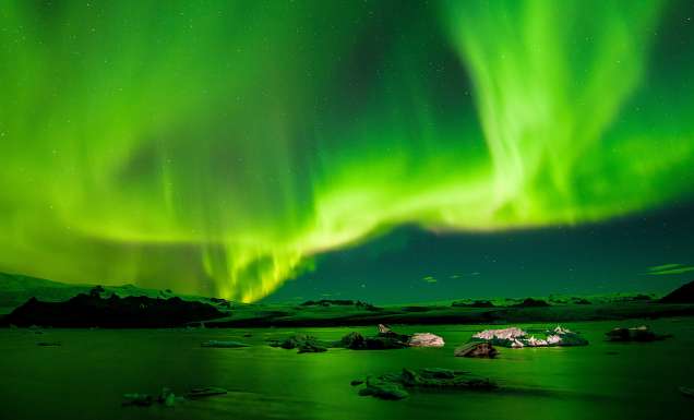 aurora borealis / northern lights in europe