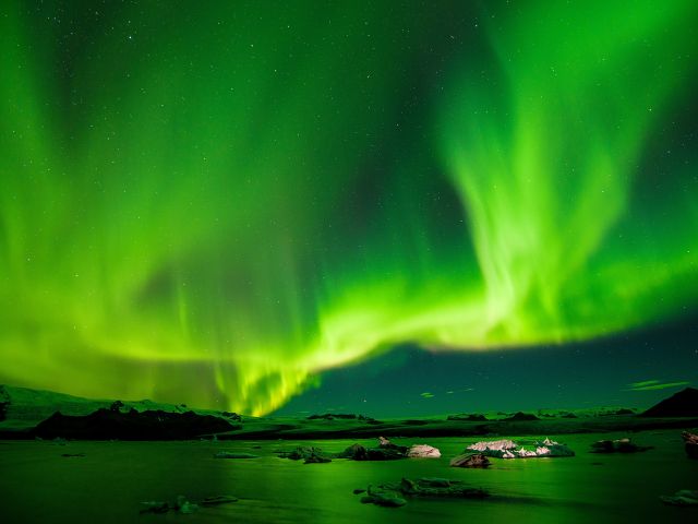 aurora borealis / northern lights in europe