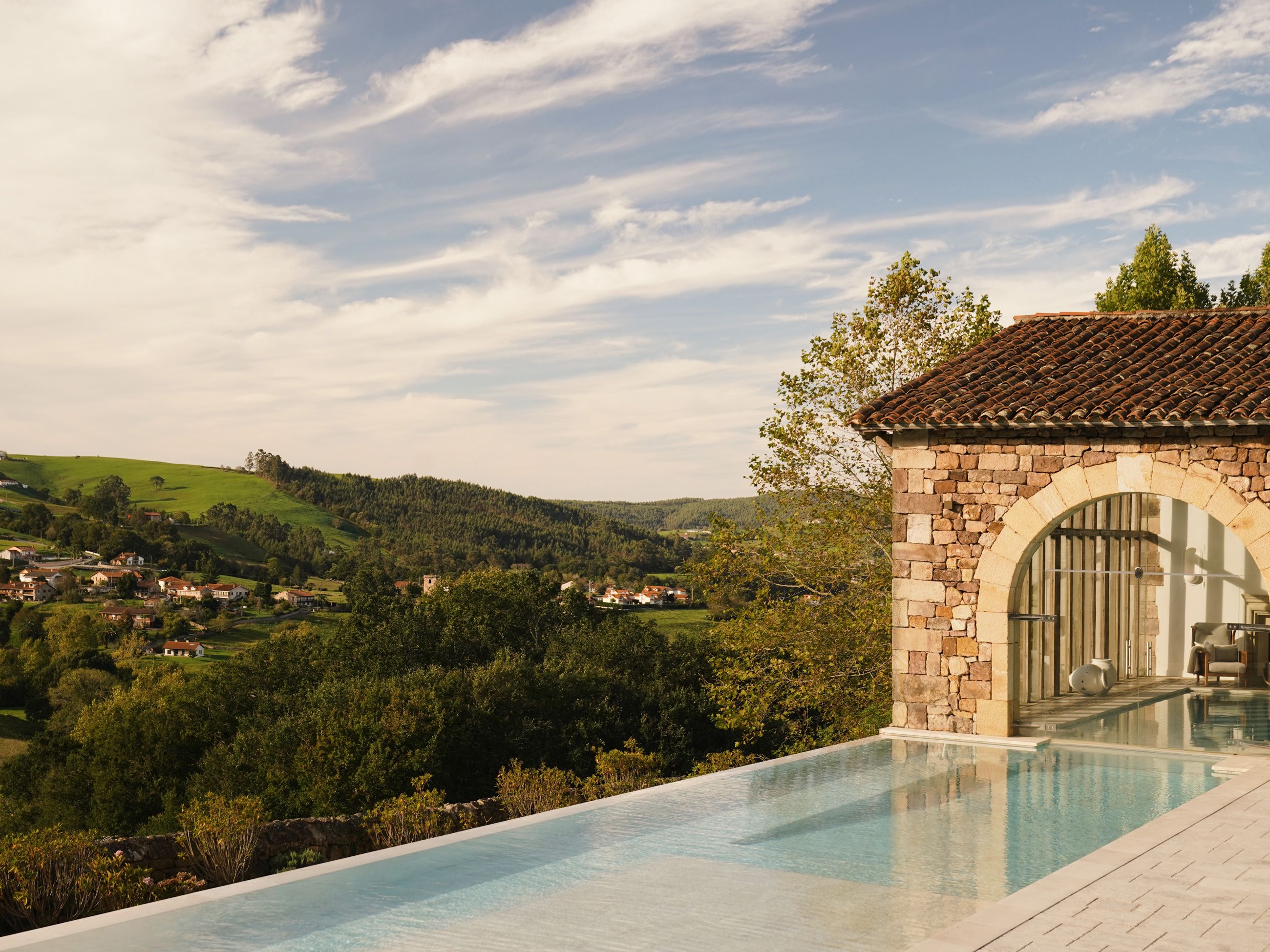The pool at Helguera Palacio Boutique & Antique