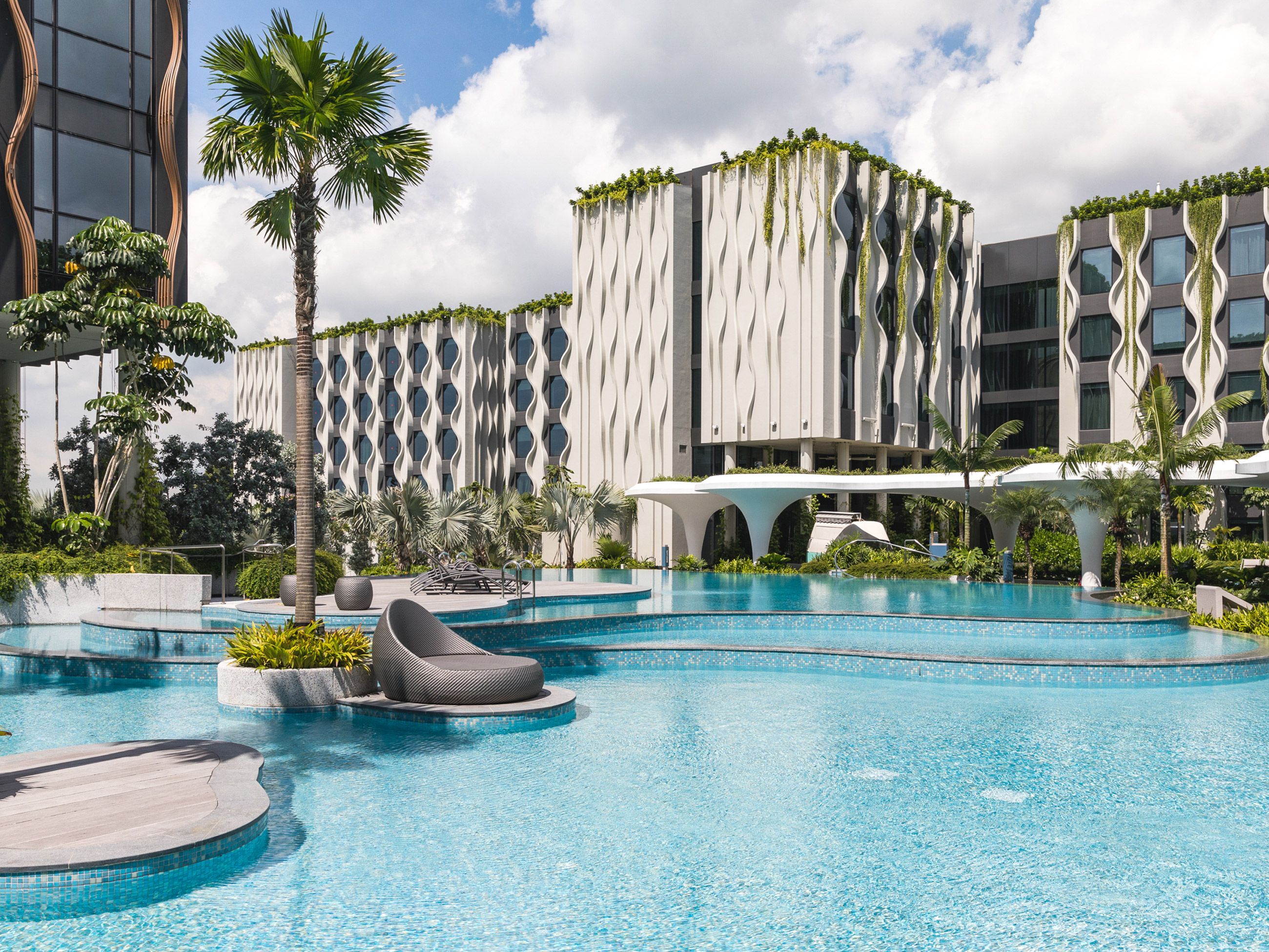 the Village Hotel Sentosa pool