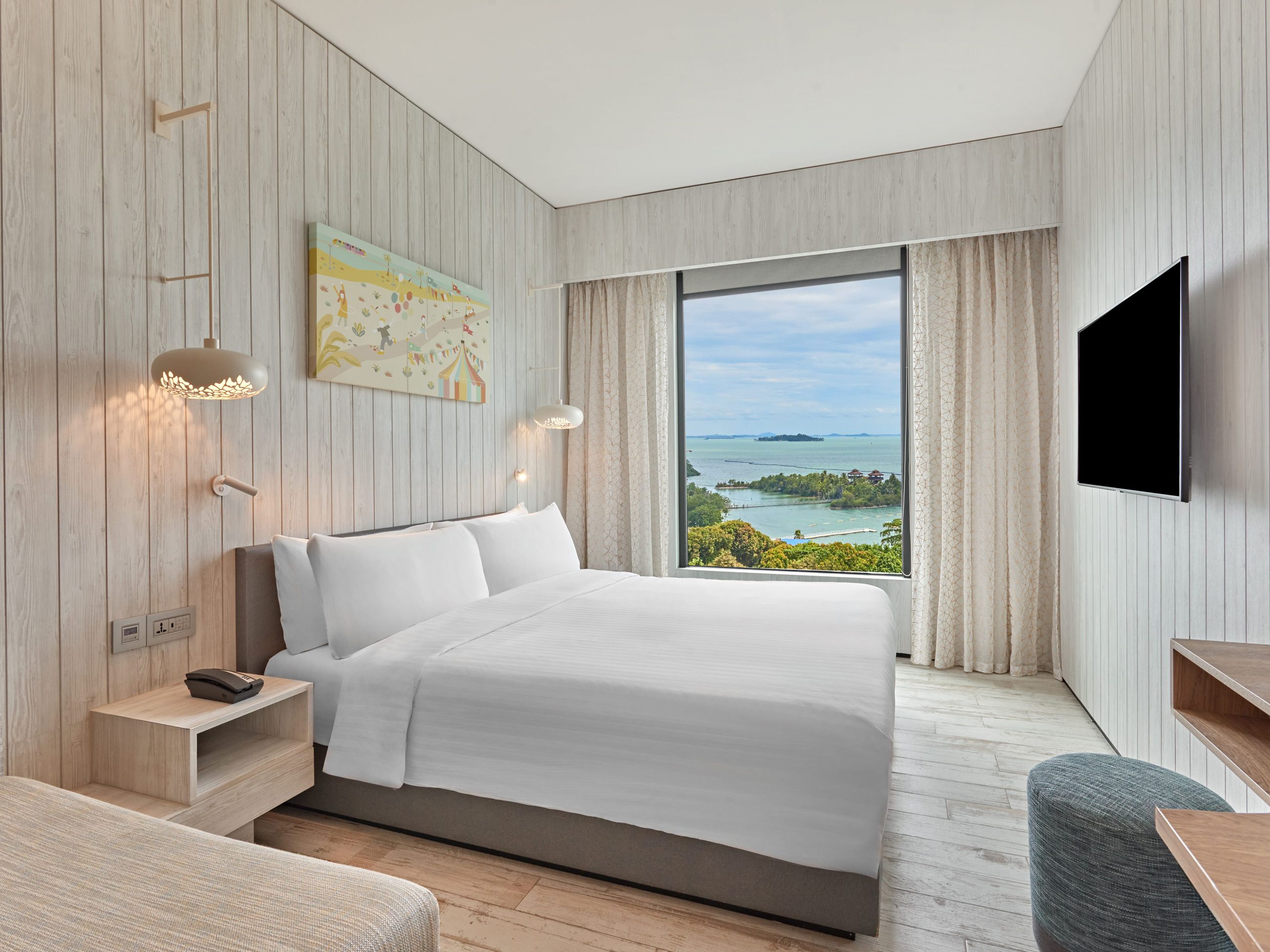 Village Hotel Sentosa room with sea view