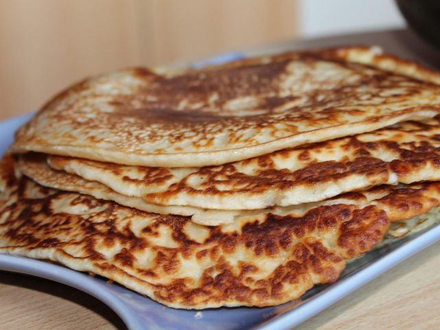 Shanghai egg pancake