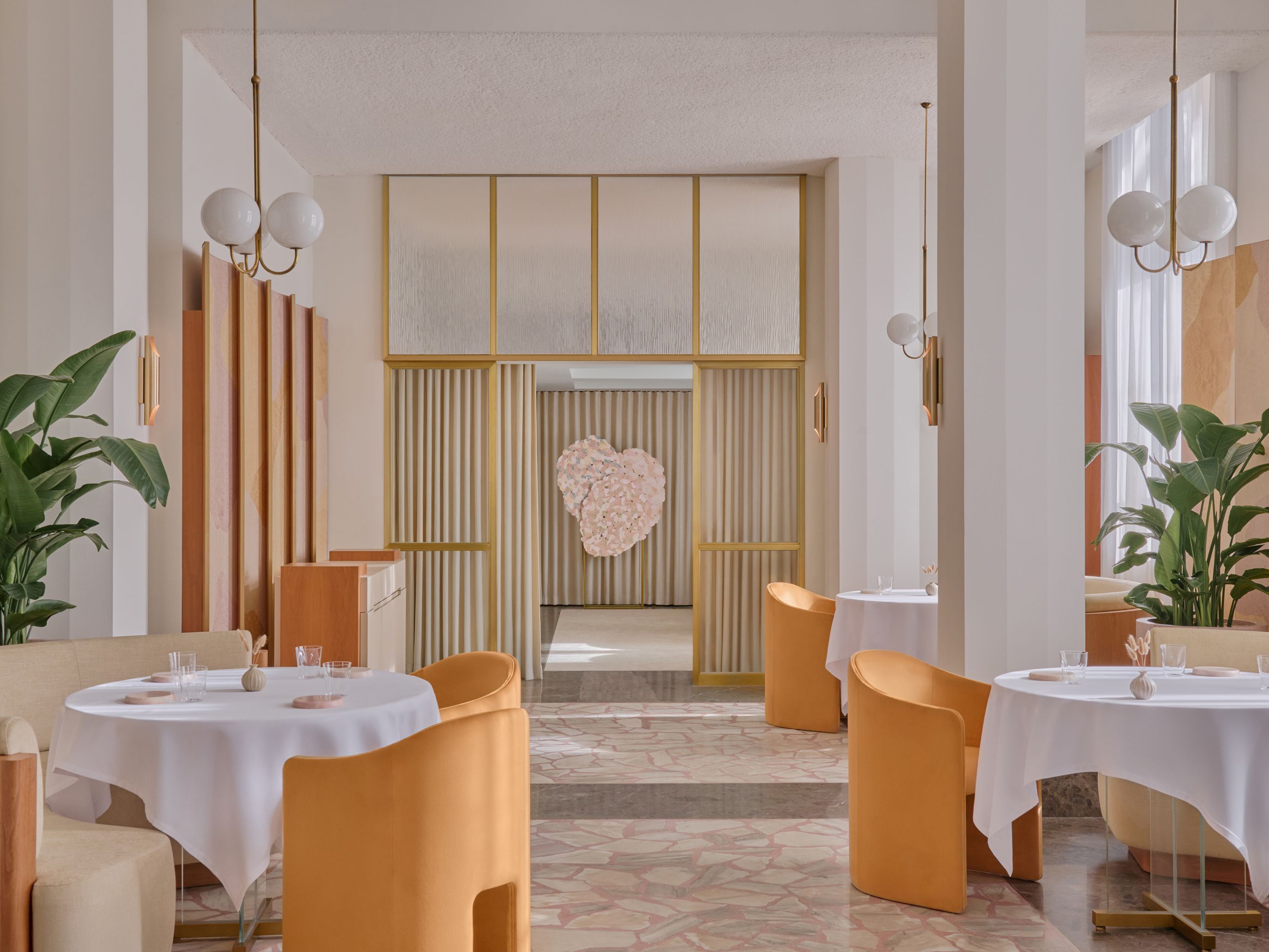 Odette Restaurant dining interior