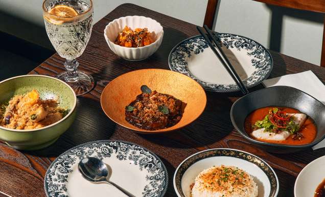 a spread of dishes from 808 Eating House, Singapore
