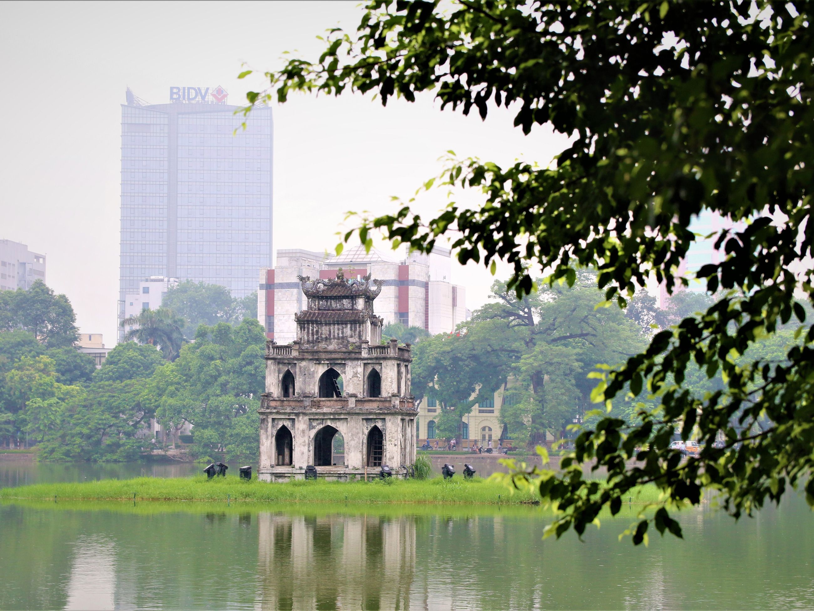Hoan Kiem Lake in Hanoi