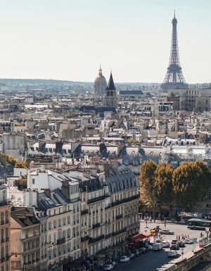 aerial of france to explain the france riots